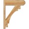 Ekena Millwork Merced Rough Sawn Craftsman Outlooker, Western Red Cedar, 8"W x 26"D x 34"H OUT08X26X34MRC04RWR - alternate 4